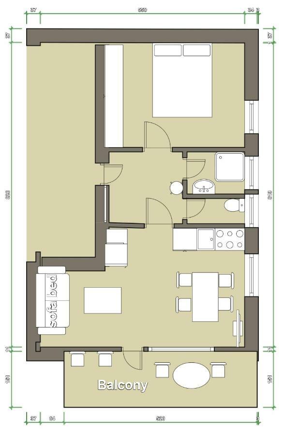 Zell Am See Lake View Apartment Esterno foto